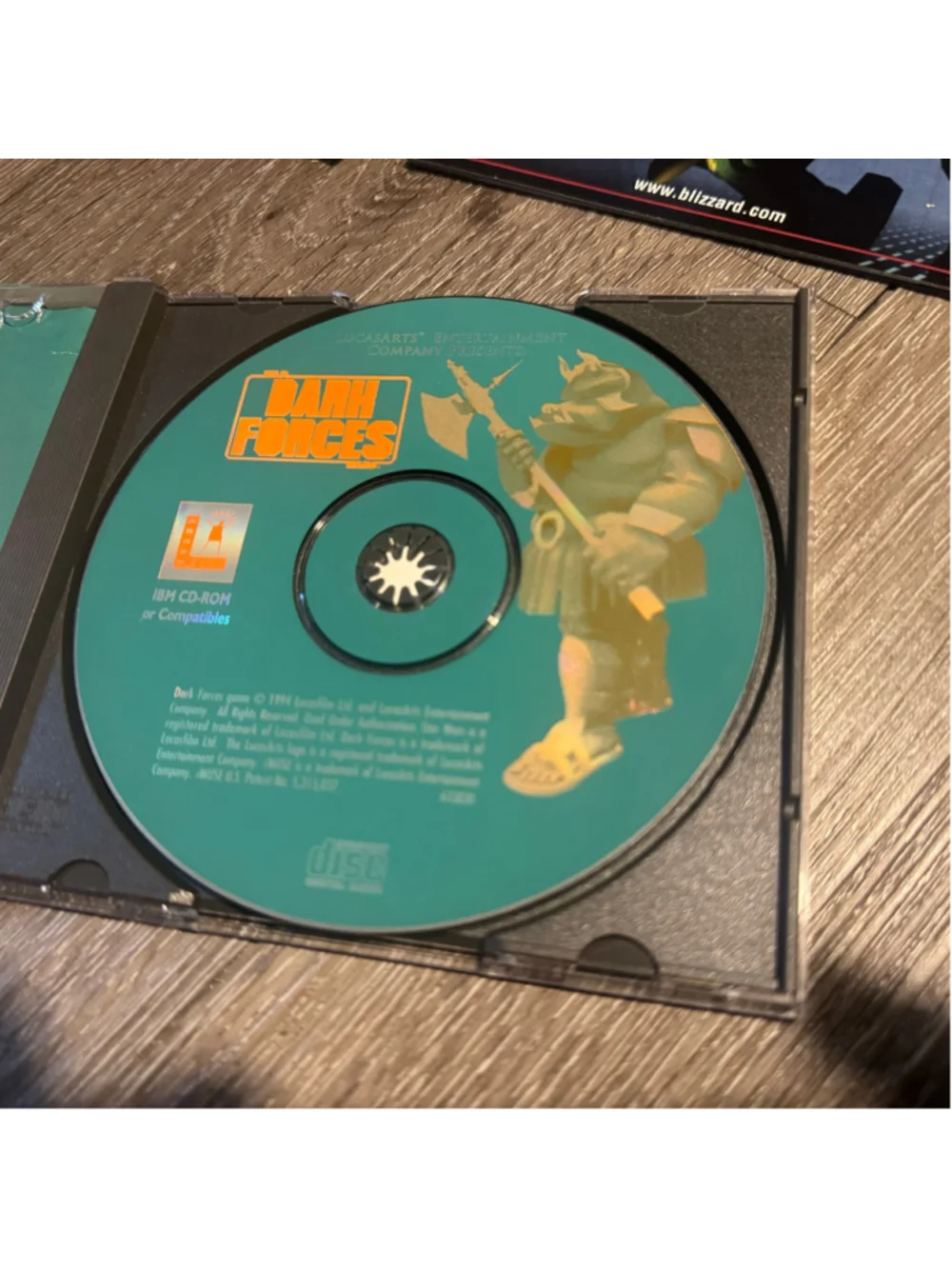 Vtg Vintage 1994 LucasArts Star Wars Dark Forces PC Video Game Cib Complete